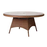 Alexander Rose San Marino Round Glass Top Table (1.5m)