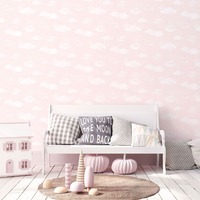 Tiny Tots 2 Cloud Wallpaper Pink Galerie G78358