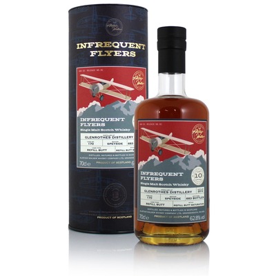 Glenrothes 2012 10 Year Old  Infrequent Flyers Cask #170