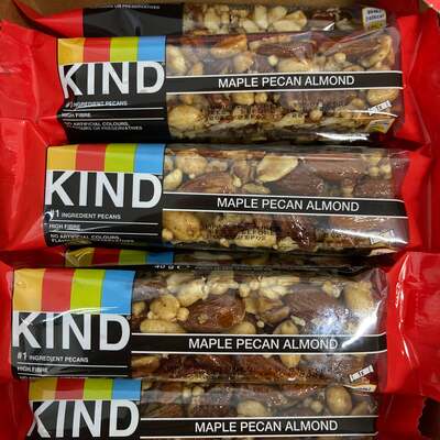 12x KIND Maple Pecan & Almond Bars (12x40g)
