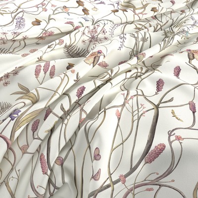 The Chateau By Angel Strawbridge Wildflower Garden Fabric Whisper White WFG/WHS/14000FA - By The Metre