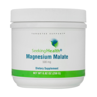 Magnesium Malate Powder &pipe; 500mg &pipe; 250g &pipe; Seeking Health