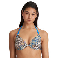 Marie Jo Minorca Push Up Bikini Top - Sunny Cloud - S - 10