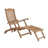 Alexander Rose Albany Wooden Garden Steamer Chair