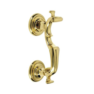 Croft Architectural London Door Knocker, Various Finishes Available* - 4140 POLISHED BRASS
