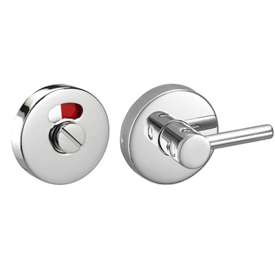 Access Hardware Bathroom Disabled Turn & Release With Indicator, Polished Stainless Steel - A9710P POLISHED STAINLESS STEEL - WITH DISABLED TURN & INDICATOR