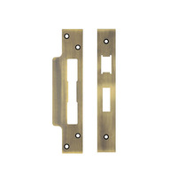 Zoo Hardware Face Plate And Strike Plate Accessory Pack, Florentine Bronze - ZLAP10BFB FLORENTINE BRONZE