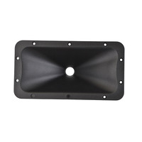 Plastic Horn Flare 300 x 160 x 113mm Metal Thread for PA Speakers by Lyonforge