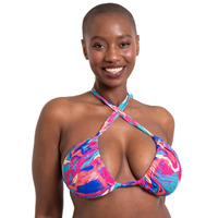 Curvy Kate Ibiza Triangle Bikini Top - Print Mix - 30G/GG