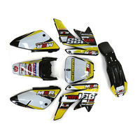 CRF70 Yellow KM125MX Plastics