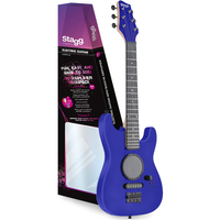 Stagg 1/2 Size Kids Electric Guitar With Amp - Blue