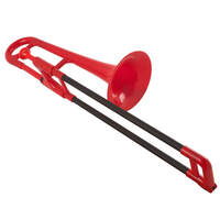 pBone Mini Red Plastic Trombone