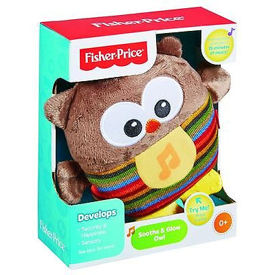 Fisher-price Soothe And Glow Owl - Brown