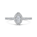 Click to view product details and reviews for Marquise Cut Diamond Halo Ring 061cts.
