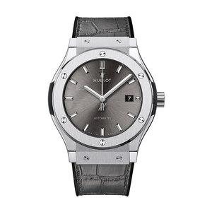 Hublot Classic Fusion Racing Grey Titanium Watch 42mm 542nx7071lr