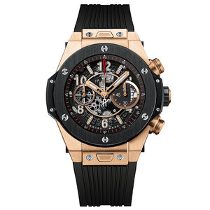 Hublot Big Bang Unico King Gold Ceramic Watch 45mm 411om1180rx