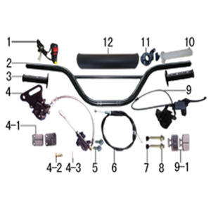 M2r 90r Complete Rear Brake Assembly