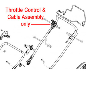 Al Ko Replacement Throttle Cable Ak451849
