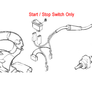 Stihl Viking Genuine Start Stop Switch 4807 430 0500