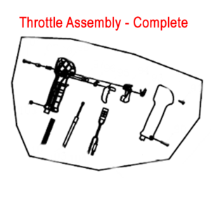 Gardencare Throttle Assembly B650 Backpack Blower Gc3wf 1632