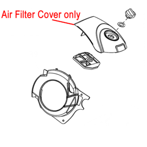 Mitox Chainsaw Air Filter Cover Miyd38 50500 2