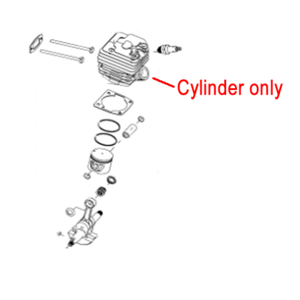 Mitox Chainsaw Cylinder Miyd500102 1