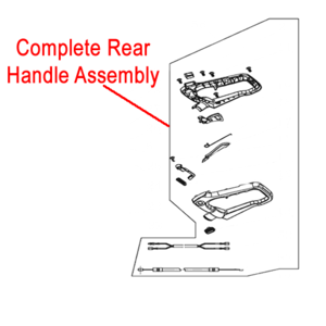 Mitox Rear Handle Assembly Migjb25d0500 00