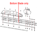 Click to view product details and reviews for Gardencare Hedge Trimmer Bottom Blade Gcgjb25s0602 00.