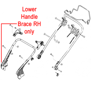 Al Ko Lower Handle Brace Rh 46349540