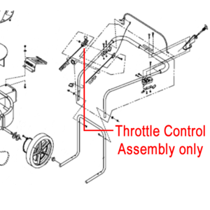 Billy Goat Throttle Control Assembly 900343s