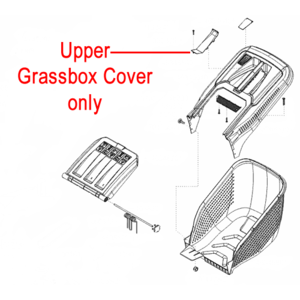 Al Ko Lawnmower Grassbag Box Cover 46346501