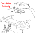 Click to view product details and reviews for Mountfield Deck Drive Belt B55 135062813 1.