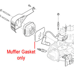 Mountfield Rs100 Muffler Gasket 118550707 0