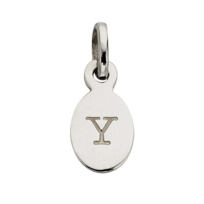 Bespoke Alphabet 'Y' Charm - Silver