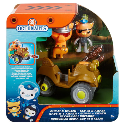 Octonauts Gup-M And Kwazii Playset