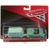 Disney Cars 3 Dusty Rust-Eze And Rusty Rust-Eze Vehicle 2 Pack