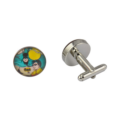 Superhero Batman and Robin Cufflinks