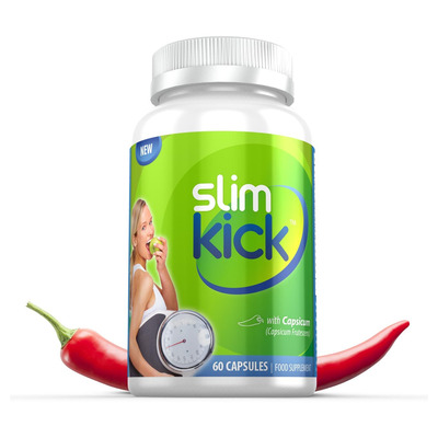 Slim Kick Chilli Day Time Weight Loss Capsules - 1 Month Supply