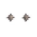 Click to view product details and reviews for Star Burst Stud Earrings In Silver Default Title.