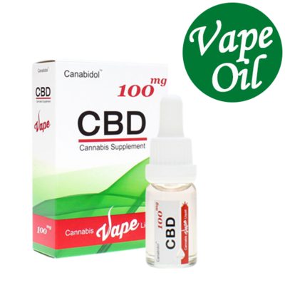Canabidol CBD 100mg VAPE liquid (10ml)