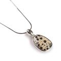 Click to view product details and reviews for Dalmatian Jasper Necklace Set In Silver 16 42cm.