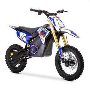 Funbikes Mxr 1300w 48v Lithium Electric Motorbike 12 10 65cm Blue Kids Dirt Bike