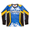 Click to view product details and reviews for Chaos Kids Off Road Motocross Shirt Blue.