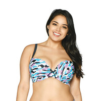 Curvy Kate Miami Heat Plunge Bikini Top