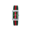Click to view product details and reviews for Gucci G Frame Leather Strap Watch Ya147404.