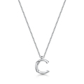 Click to view product details and reviews for Rox Bamboo Sterling Silver Letter C Pendant.
