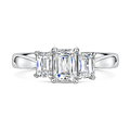 Click to view product details and reviews for Adore Crisscut Trilogy Diamond Ring 138cts.