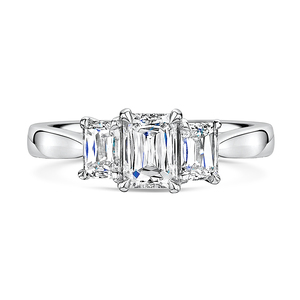 Adore Crisscut Trilogy Diamond Ring 138cts