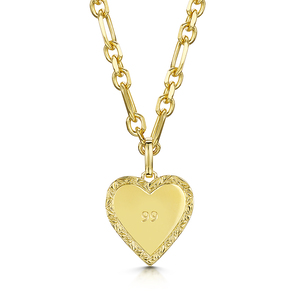 Rox Lox 99 Heart Necklace