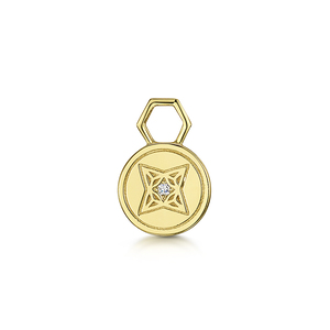 Rox Lox Diamond Disc Charm S